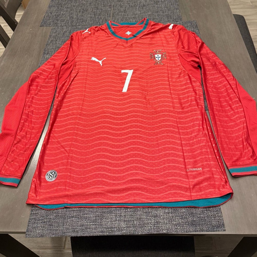 Portugal 🇵🇹 Home Jersey World Cup 2026 #7 RONALDO
 Player Version